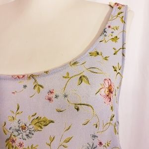 Sheer Floral Slip Dress